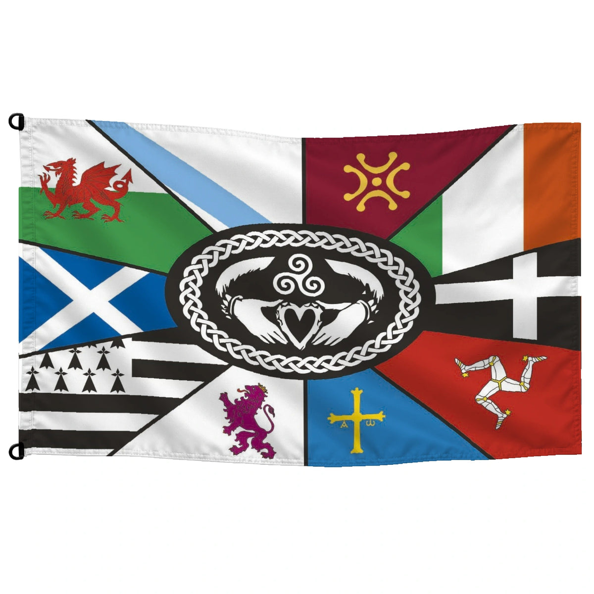 Bandera 10 Naciones Celtas