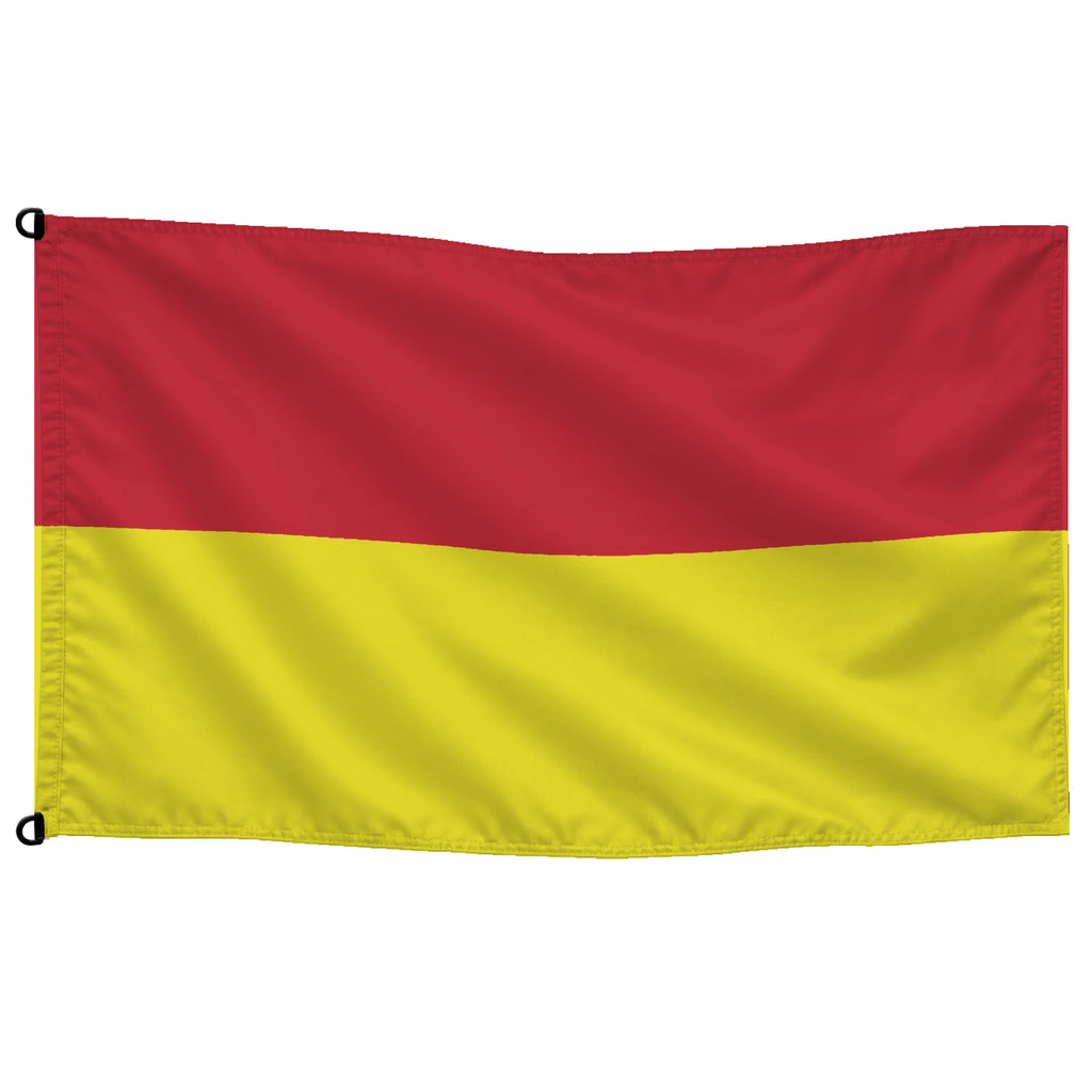 Bandera área de baño · Banderiva