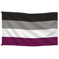 Bandera de mesa Asexual · Banderiva