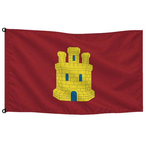 Bandera de mesa Castilla Histórica · Banderiva