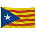 Bandera de mesa Catalana Estelada · Banderiva