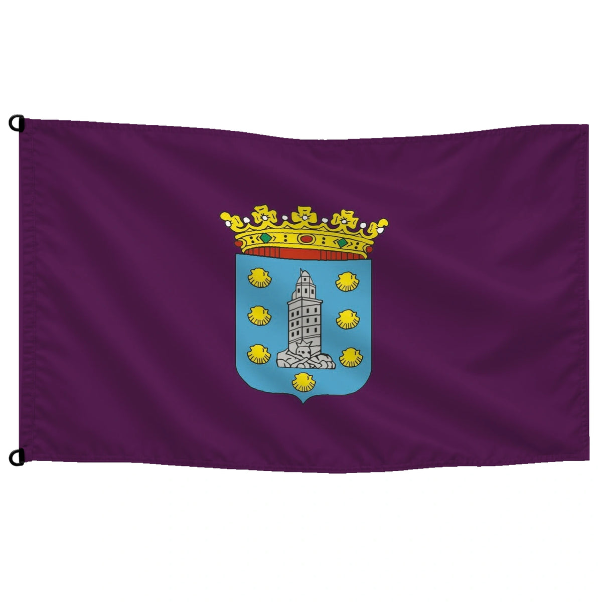 Bandera de A Coruña