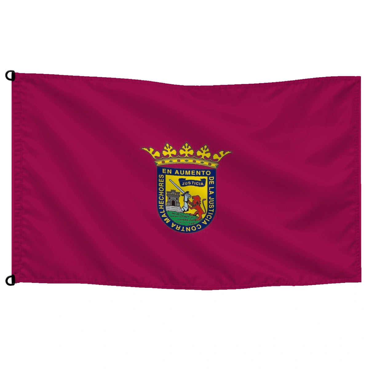 Bandera de Alava con escudo