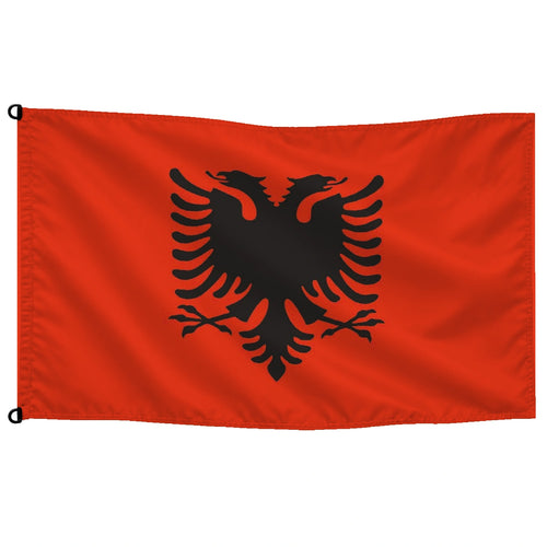 Bandera de Albania de despacho · Banderiva