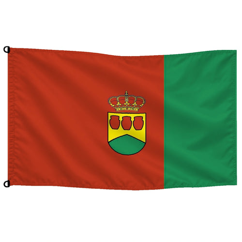 Bandera de Alcorcón de despacho · Banderiva