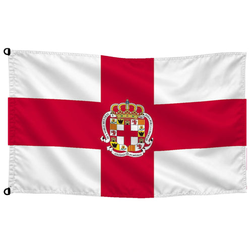 Bandera de Almería de despacho · Banderiva