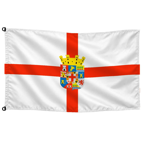 Bandera de mesa de Almería provincia · Banderiva