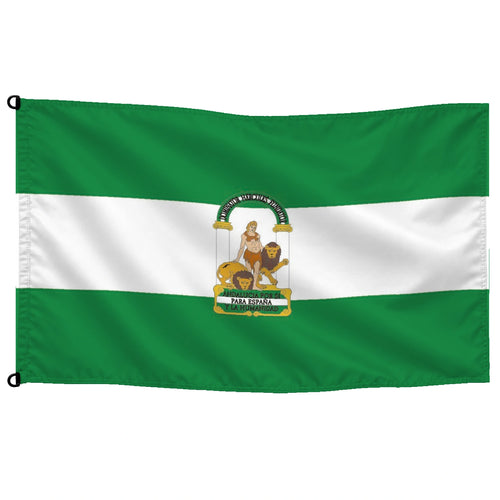 Bandera de Andalucía de despacho · Banderiva