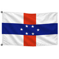 Bandera de Antillas Holandesas de despacho · Banderiva