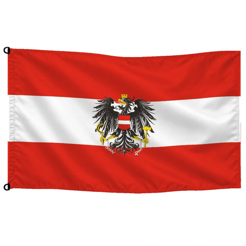 Bandera de Austria de despacho · Banderiva