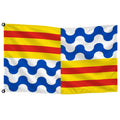 Bandera de Badalona de despacho · Banderiva