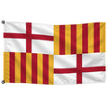 Bandera de Barcelona de despacho · Banderiva