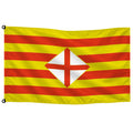 Bandera de despacho de Barcelona provincia · Banderiva