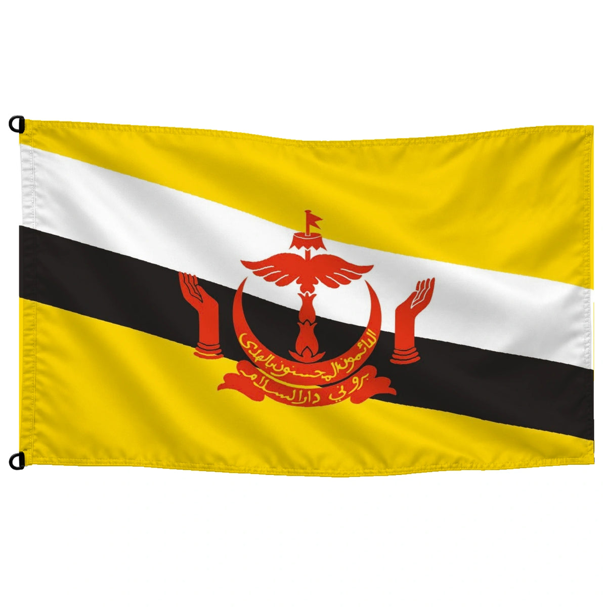 Bandera de Brunéi — con escudo
