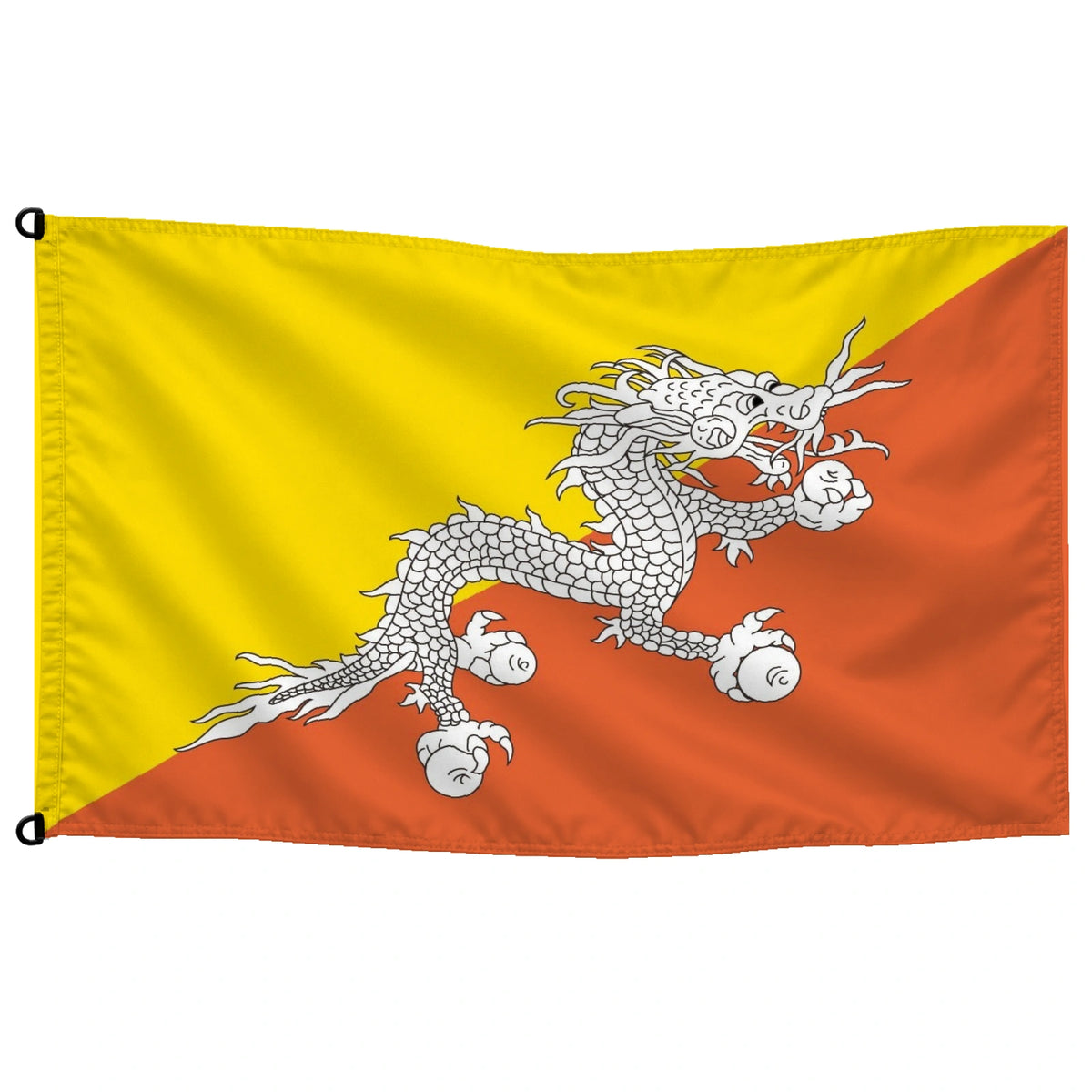 Bandera de Bután