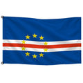 Bandera de Cabo Verde de despacho — con escudo · Banderiva