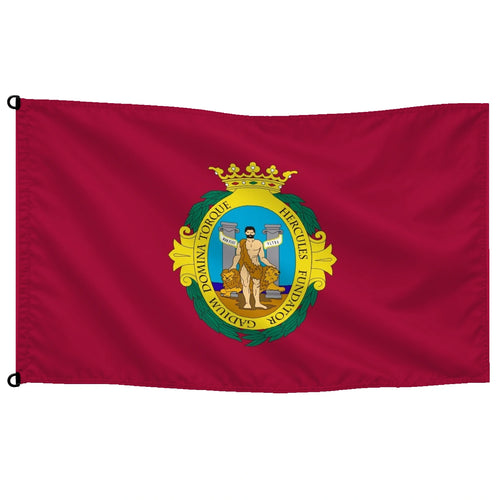 Bandera de Cádiz de despacho · Banderiva