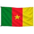 Bandera de Camerún de despacho — con escudo · Banderiva
