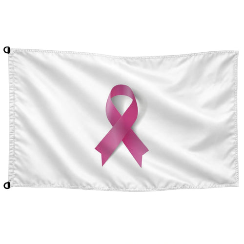 Bandera de mesa de Cancer de Mama · Banderiva