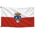 Bandera de Cantabria de despacho — con escudo · Banderiva