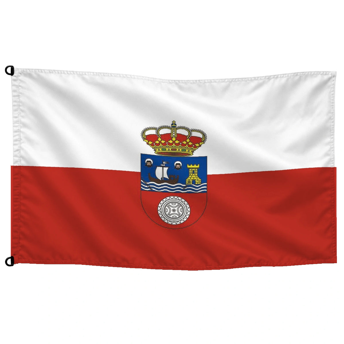 Bandera de Cantabria — con escudo