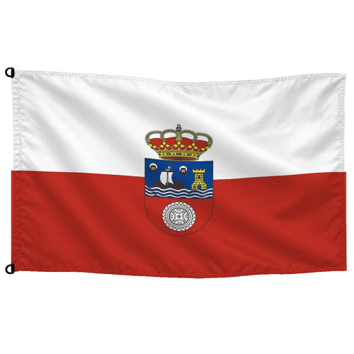Bandera de Cantabria de despacho — con escudo · Banderiva