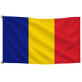 Bandera de Chad de despacho — sin escudo · Banderiva
