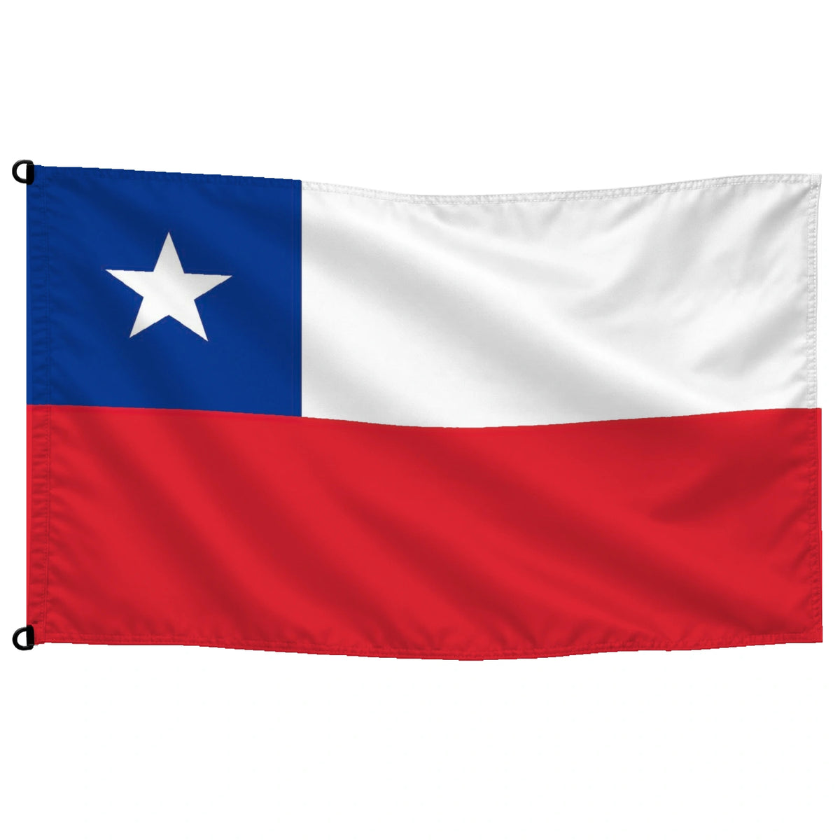 Bandera de Chile — con escudo