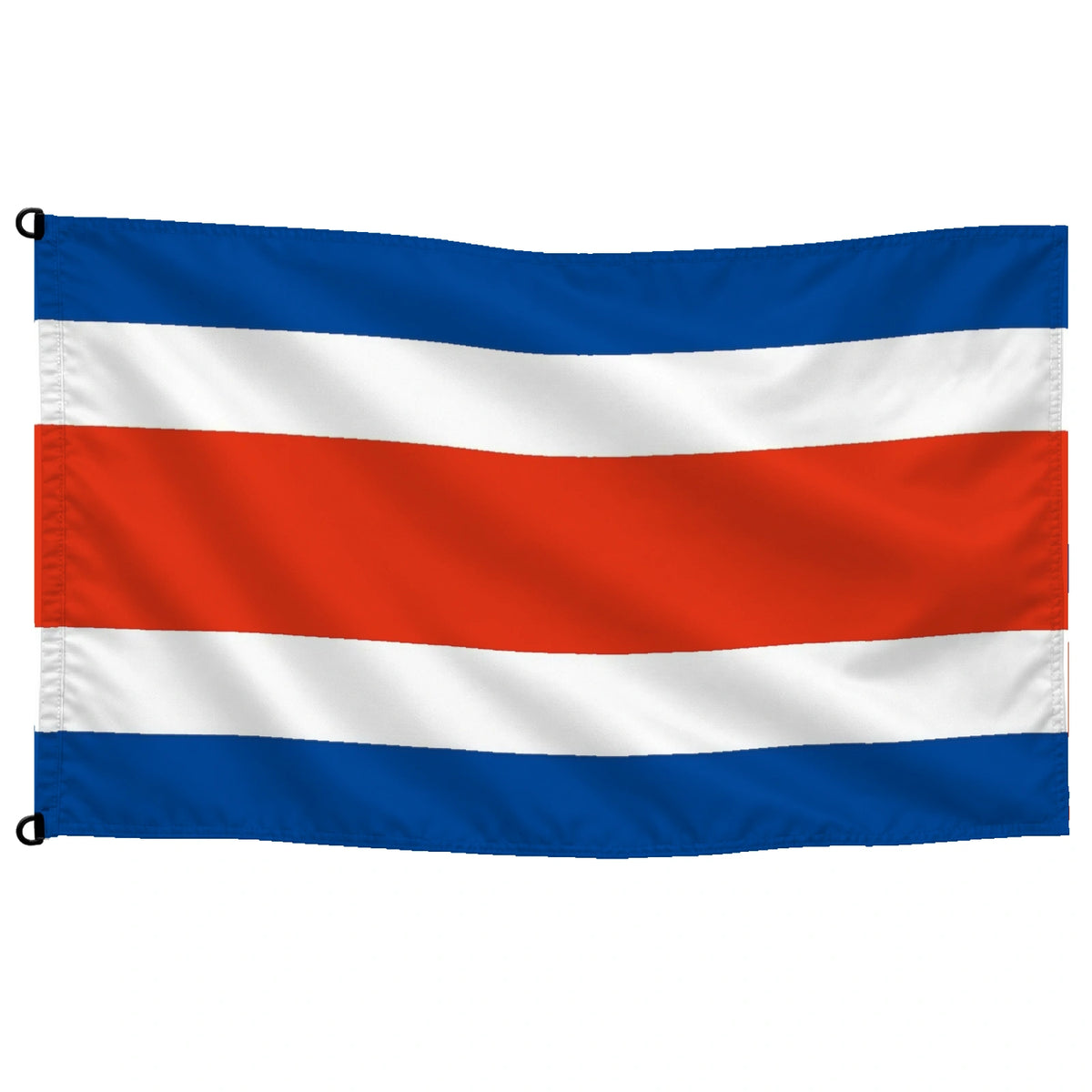 Bandera de Costa Rica — sin escudo