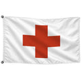 Bandera de mesa de Cruz Roja · Banderiva
