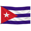 Bandera de Cuba de despacho — con escudo · Banderiva