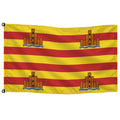 Bandera de Eivissa de despacho · Banderiva