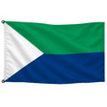 Bandera de despacho de El Hierro sin escudo · Banderiva