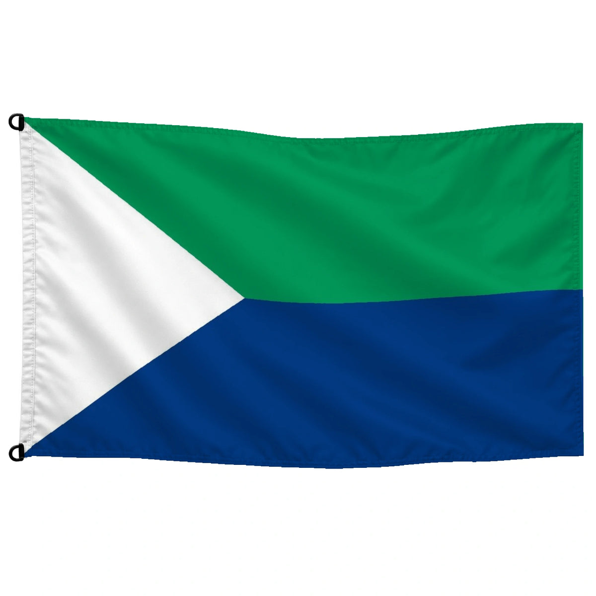 Bandera de El Hierro sin escudo