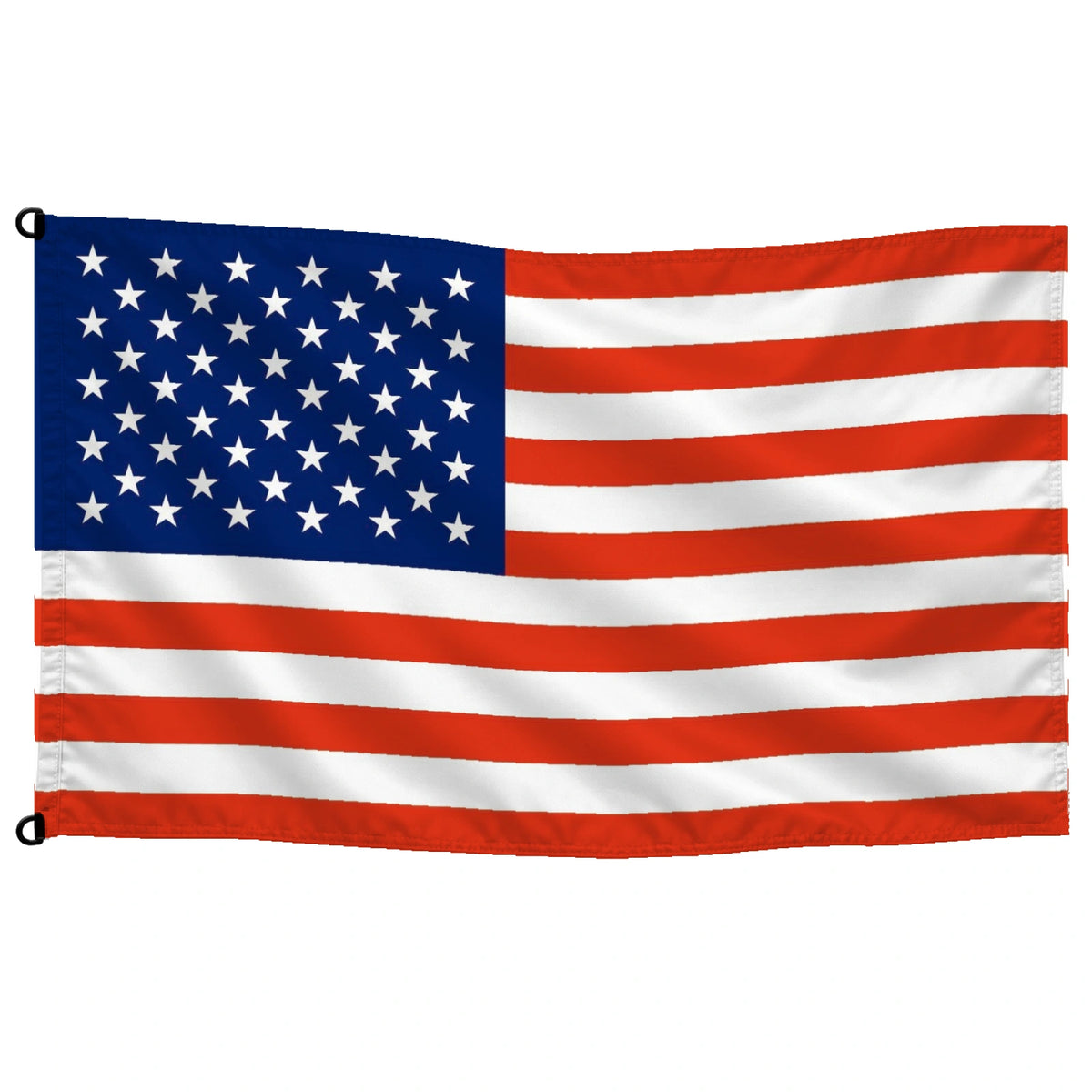 Bandera de Estados Unidos — con escudo