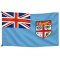 Bandera de Fiyi de despacho — con escudo · Banderiva