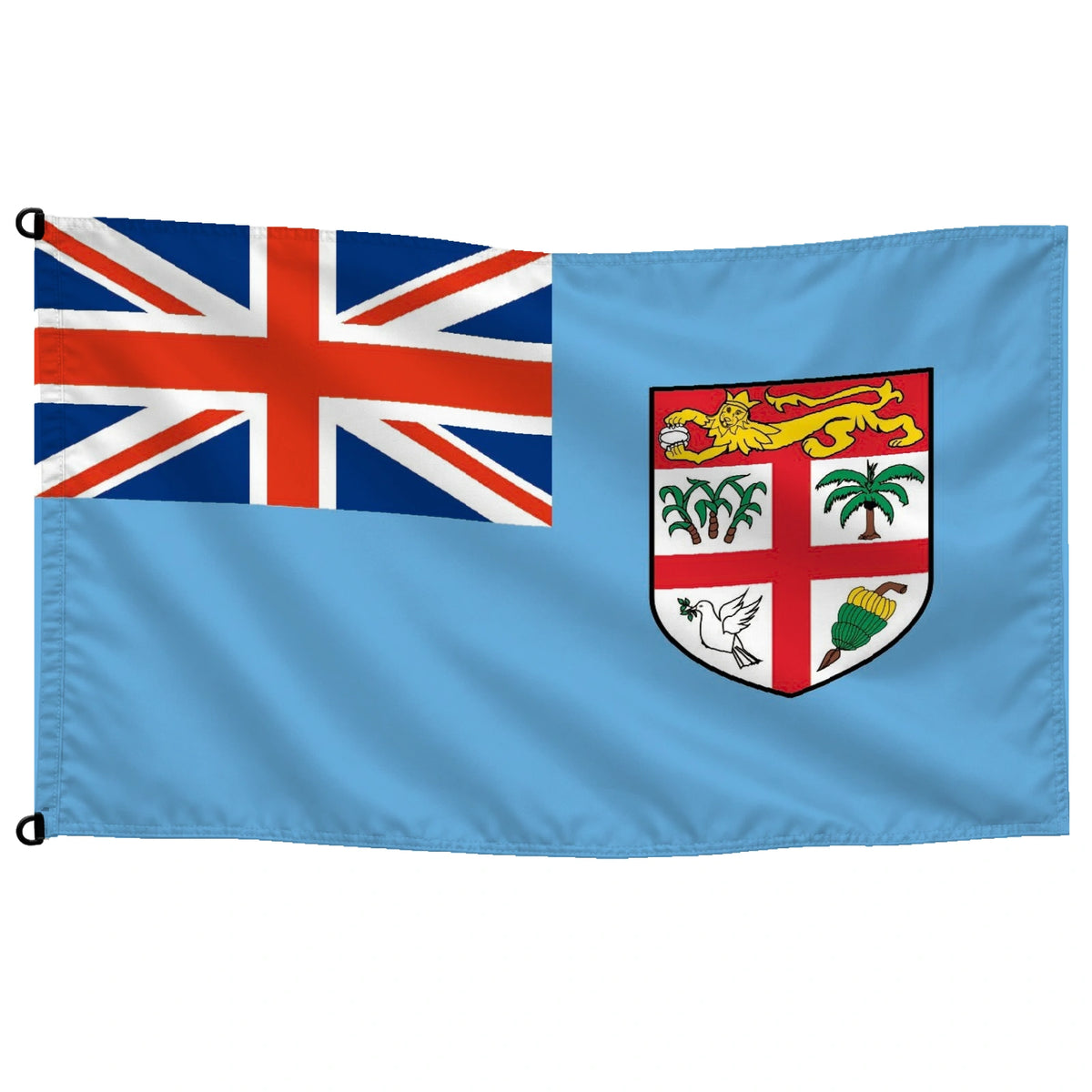 Bandera de Fiyi — con escudo