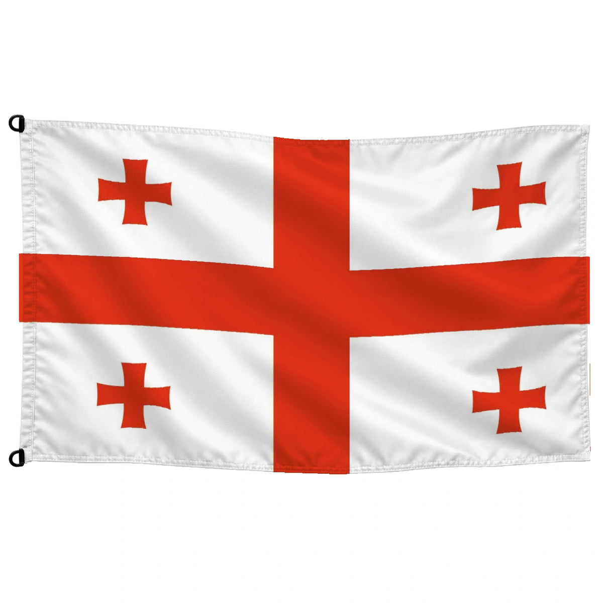 Bandera de Georgia — con escudo