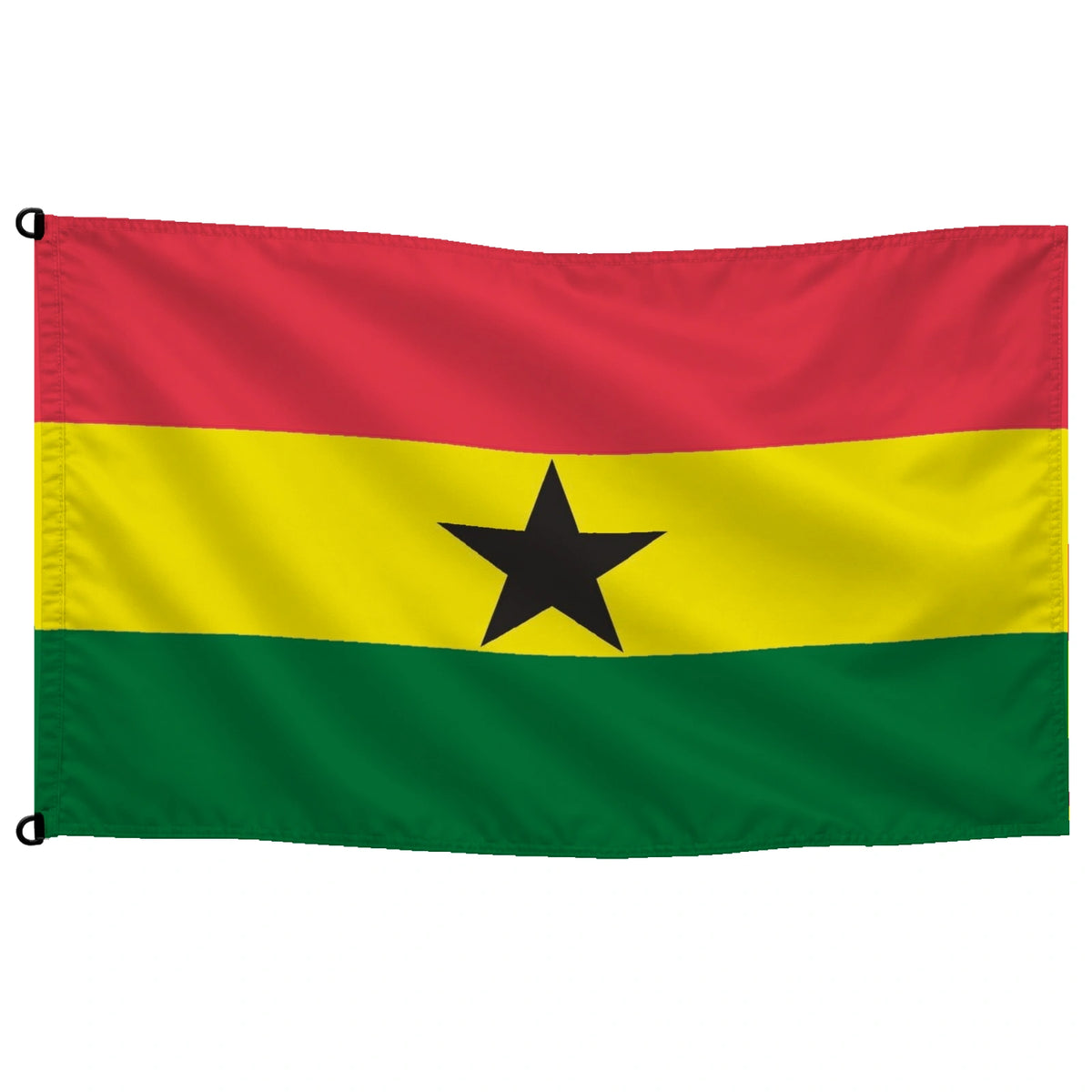 Bandera de Ghana — con escudo