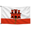 Bandera de Gibraltar de despacho · Banderiva