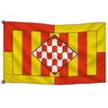Bandera de despacho de Girona provincia · Banderiva