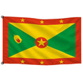 Bandera de Granada de despacho — con escudo · Banderiva