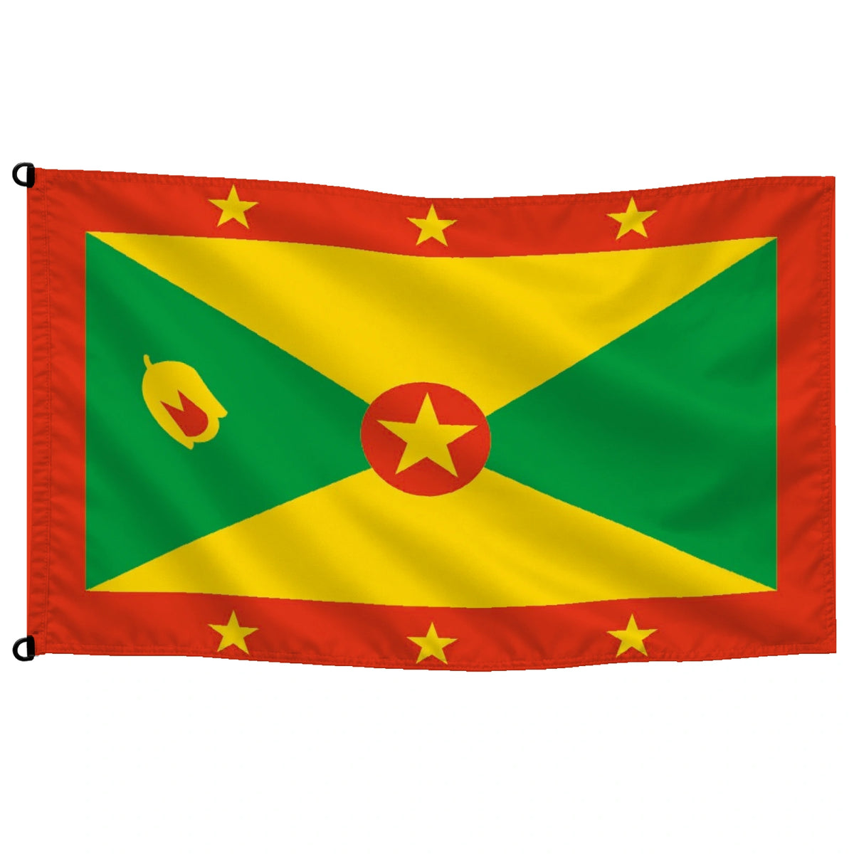 Bandera de Granada — con escudo