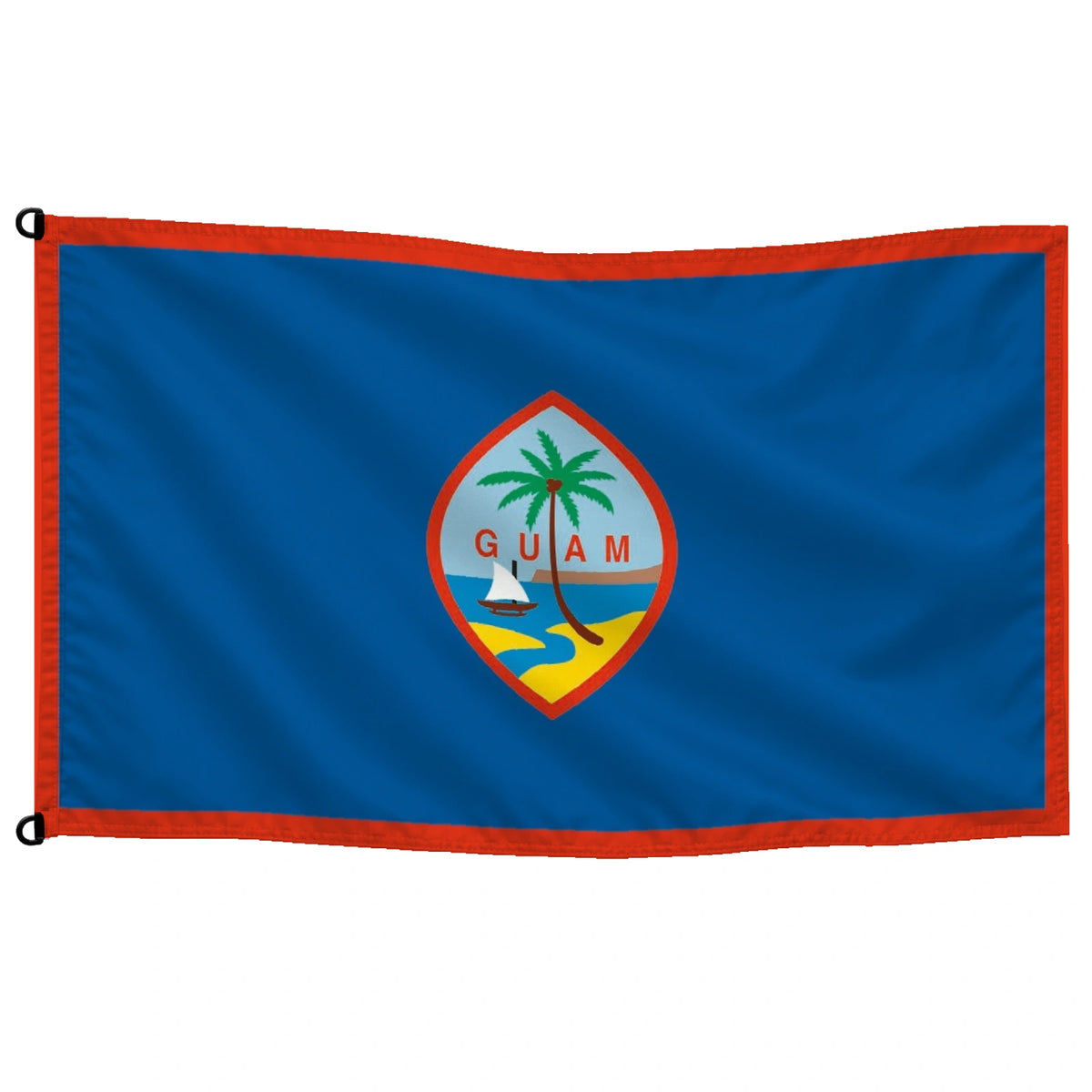 Bandera de Guam — con escudo