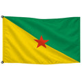 Bandera de Guayana Francesa de despacho — con escudo · Banderiva