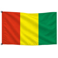 Bandera de Guinea de despacho · Banderiva