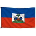 Bandera de Haití de despacho — con escudo · Banderiva