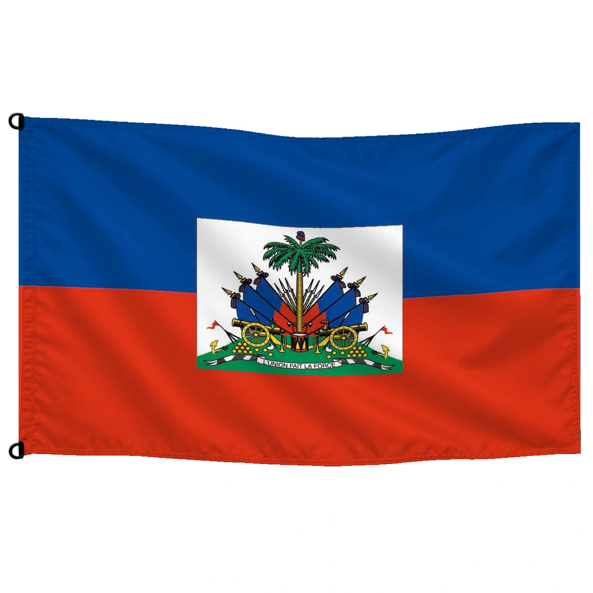 Bandera de Haití — con escudo