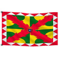 Bandera de Huesca de despacho · Banderiva