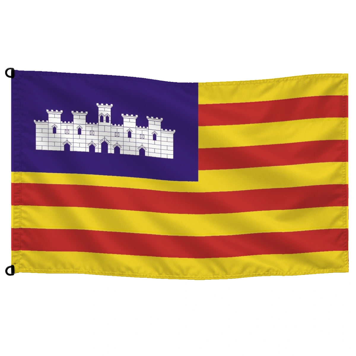 Bandera de Illes Balears — con escudo